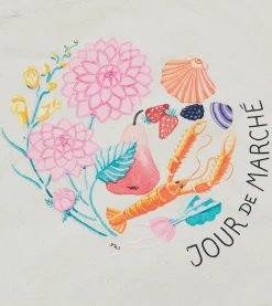 Drake’s Andreotti & Baribeaud For Drake's 'Jour De Marché' Tote Bag