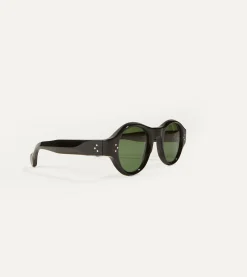 Drake’s Black Acetate Jules Sunglasses