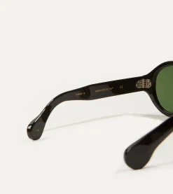 Drake’s Black Acetate Jules Sunglasses