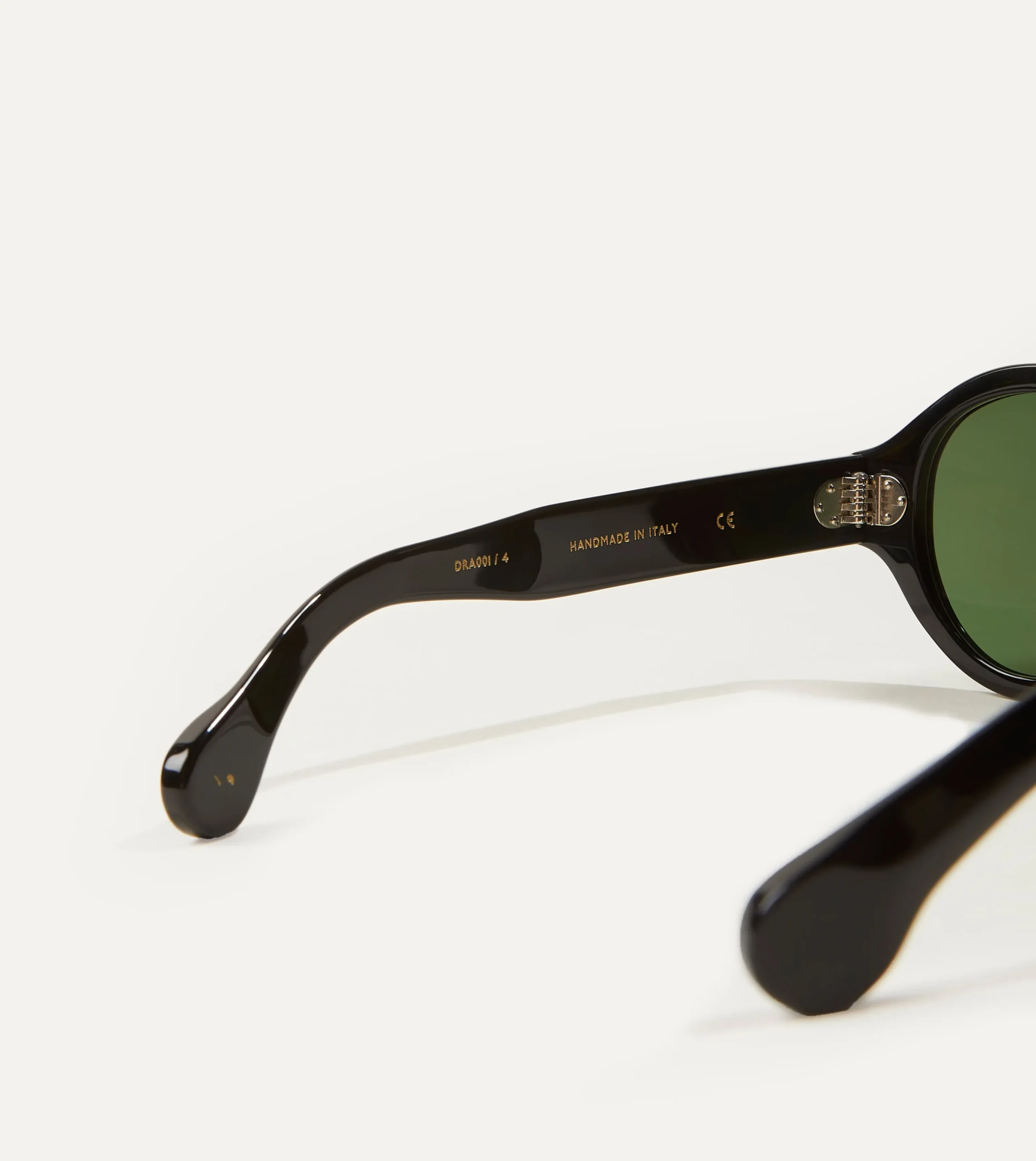 Drake’s Black Acetate Jules Sunglasses