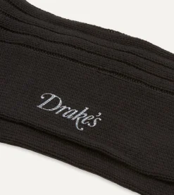 Drake’s Cotton Sports Socks