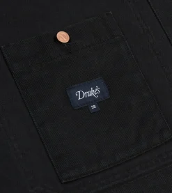 Drake’s Heavy Twill Cotton Five-Pocket Chore Jacket