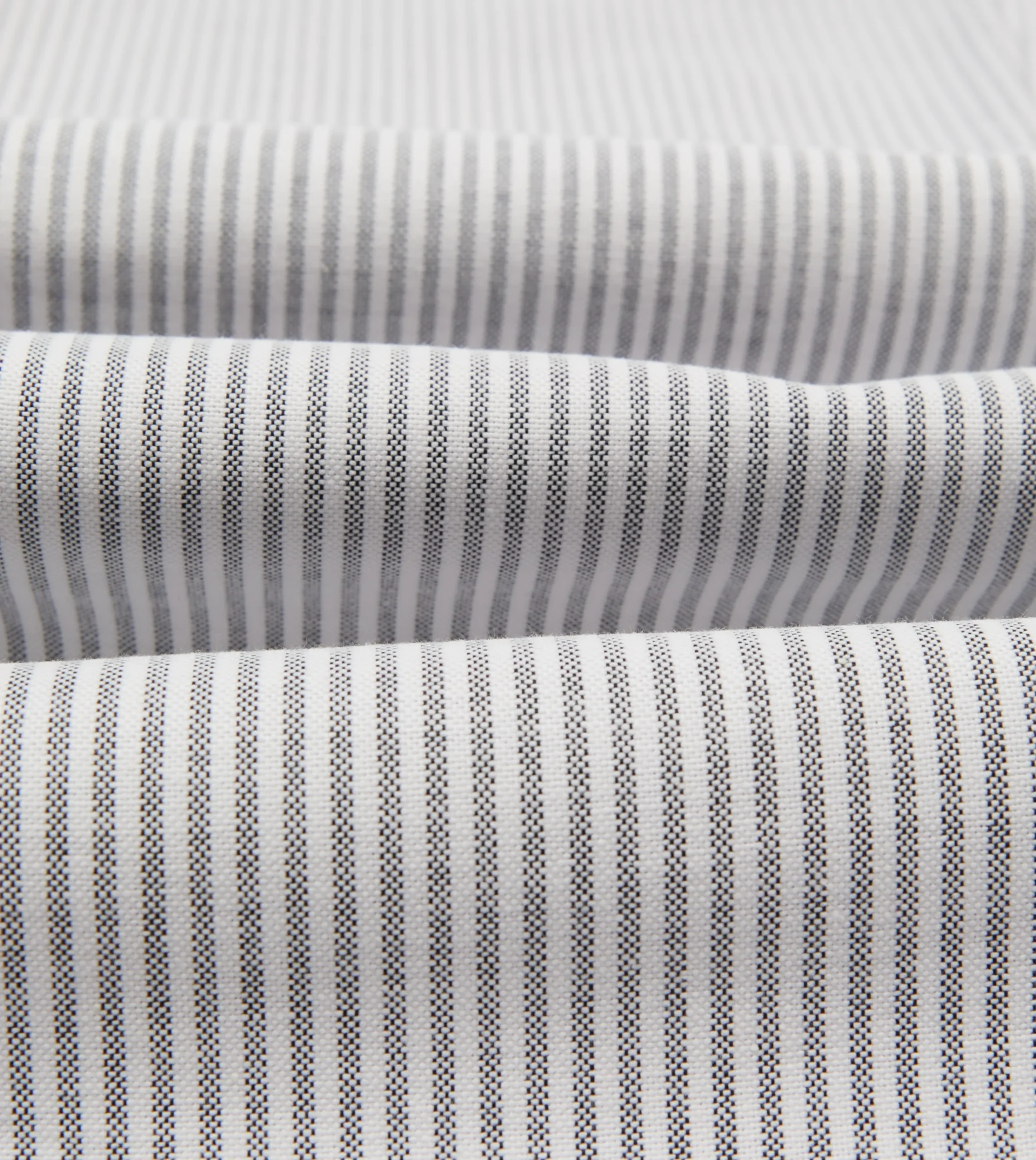 Drake’s Black Ticking Stripe Cotton Pyjama Set