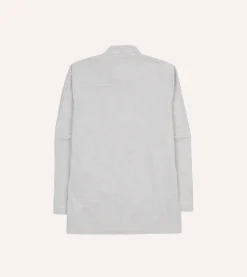 Drake’s Black Ticking Stripe Cotton Pyjama Set
