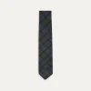 Drake’s Blackwatch Fine Woven Grenadine Silk Hand Rolled Tie