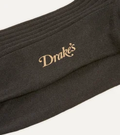 Drake’s Wool Over-the-Calf Socks