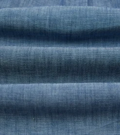 Drake’s Bleach Blue Cotton Chambray Button-Down Popover Shirt
