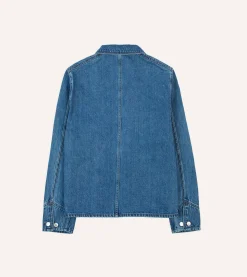 Drake’s Denim Work Jacket