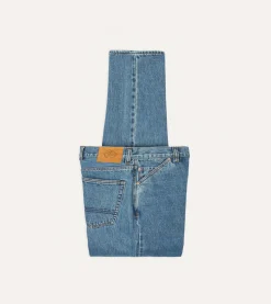 Drake’s 14.2oz Japanese Selvedge Denim Five-Pocket Jeans