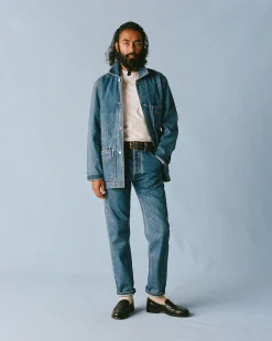 Drake’s Selvedge Denim Five-Pocket Chore Jacket