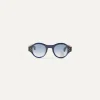 Drake’s Blue Acetate Jules Sunglasses