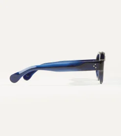Drake’s Blue Acetate Jules Sunglasses