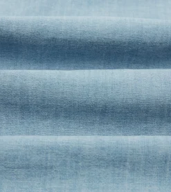 Drake’s Blue Cotton Chambray Two-Pocket Work Shirt