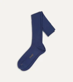 Drake’s Wool Over-the-Calf Socks