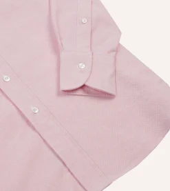 Drake’s Cotton Oxford Cloth Button-Down Shirt