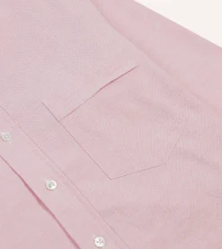 Drake’s Cotton Oxford Cloth Button-Down Shirt