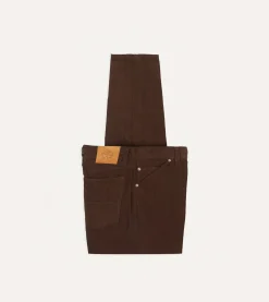 Drake’s Japanese Selvedge Needlecord Five-Pocket Trousers