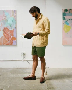 Drake’s Leather Charles Goodyear Welted Penny Loafer