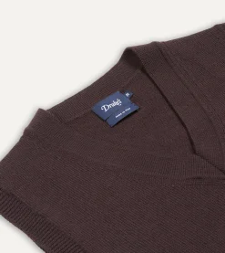 Drake’s Merino Wool Knitted Vest