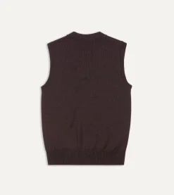 Drake’s Merino Wool Knitted Vest