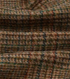 Drake’s Brown Prince Of Wales Check Harris Tweed Games Blazer Mk. VII