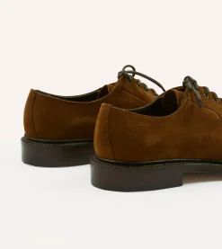 Drake’s Suede August Goodyear Welted Derby Shoe