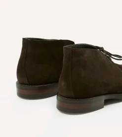 Drake’s Suede Murphy Goodyear Welted Chukka Boot