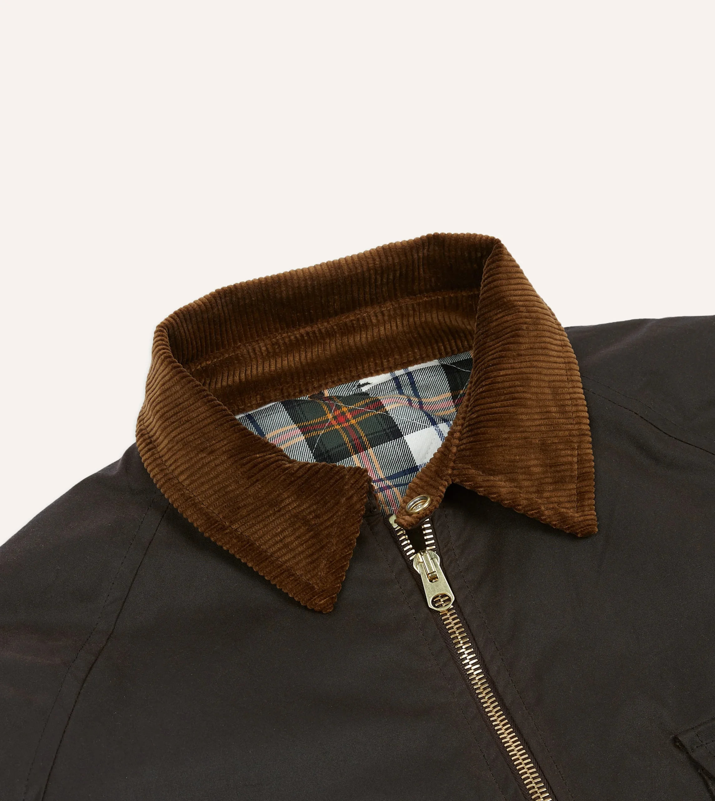 Drake’s Waxed Coverall Jacket