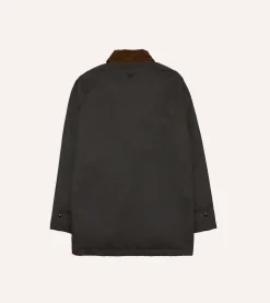 Drake’s Waxed Coverall Jacket