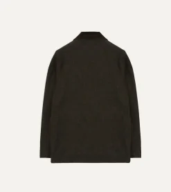 Drake’s Brown Wool-Cotton Three-Pocket Chore Jacket