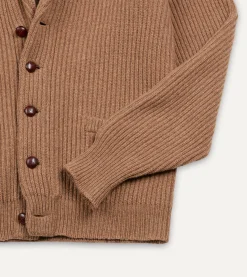 Drake’s Lambswool Shawl Collar Cardigan