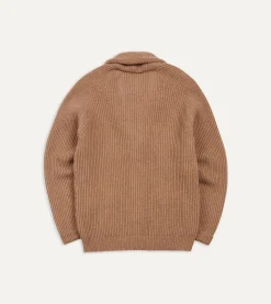 Drake’s Lambswool Shawl Collar Cardigan