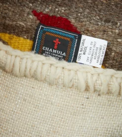 Drake’s Chamula Brown Wool Hummingbird Blanket Tote