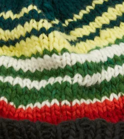 Drake’s Chamula For Drake's Black Serape Knit Cap