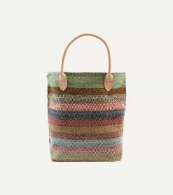 Drake’s Chamula Stripe Wool Blanket Tote
