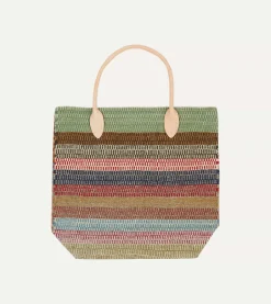 Drake’s Chamula Stripe Wool Blanket Tote