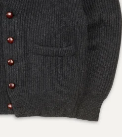 Drake’s Cashmere Shawl Collar Cardigan