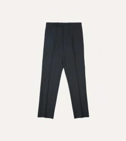 Drake’s Tropical Wool Flat Front Trouser