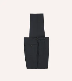 Drake’s Tropical Wool Single Pleat Trouser