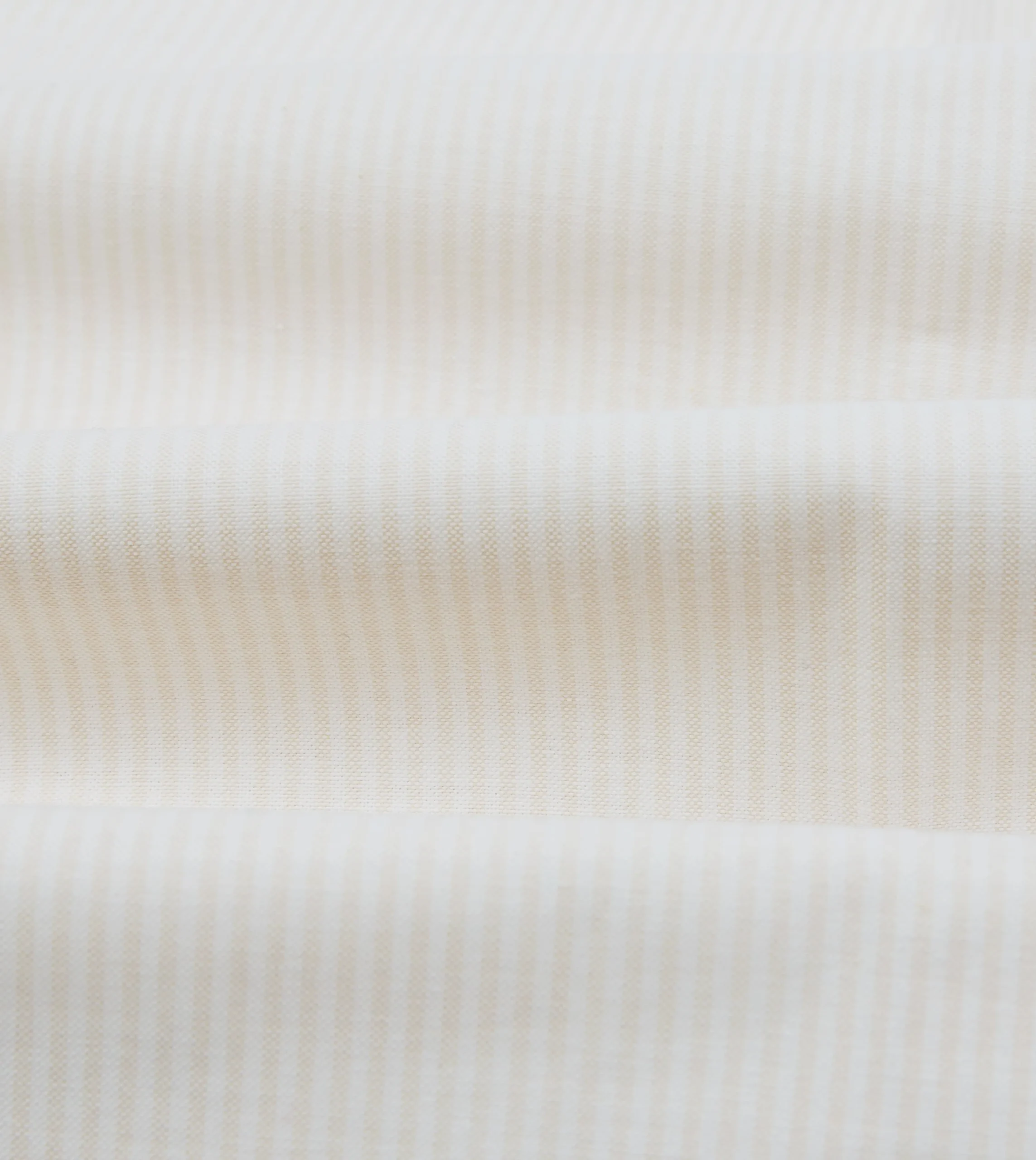 Drake’s Ticking Stripe Cotton Oxford Cloth Pocket Button-Down Shirt