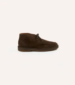 Drake’s Crosby Moc-Toe Chukka Boot Suede