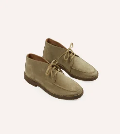 Drake’s Crosby Moc-Toe Chukka Boot Suede