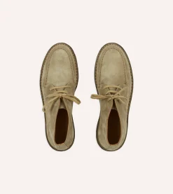 Drake’s Crosby Moc-Toe Chukka Boot Suede