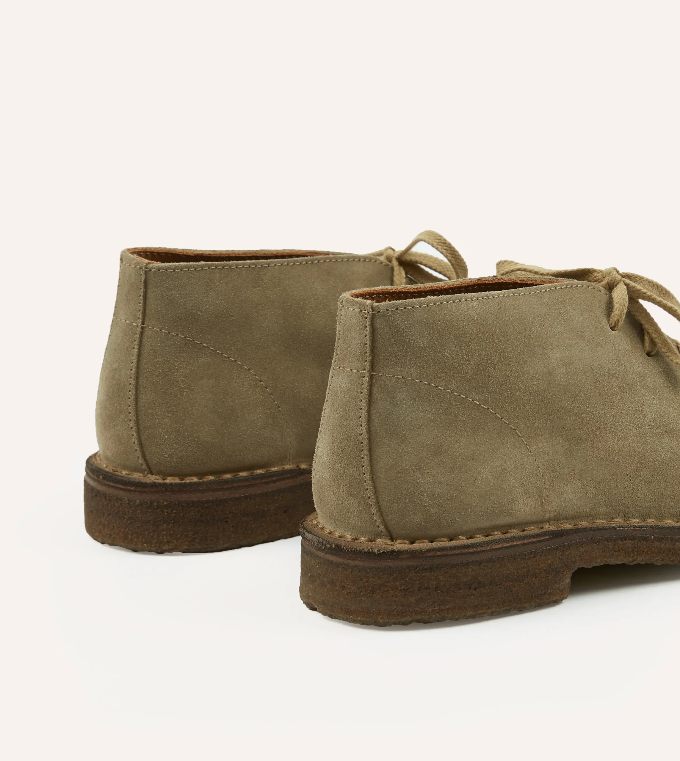 Drake’s Crosby Moc-Toe Chukka Boot Suede