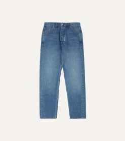 Drake’s 14.2oz Japanese Selvedge Denim Five-Pocket Jeans