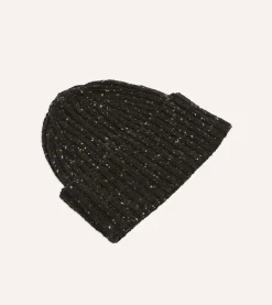 Drake’s Donegal Ribbed Merino Knit Cap