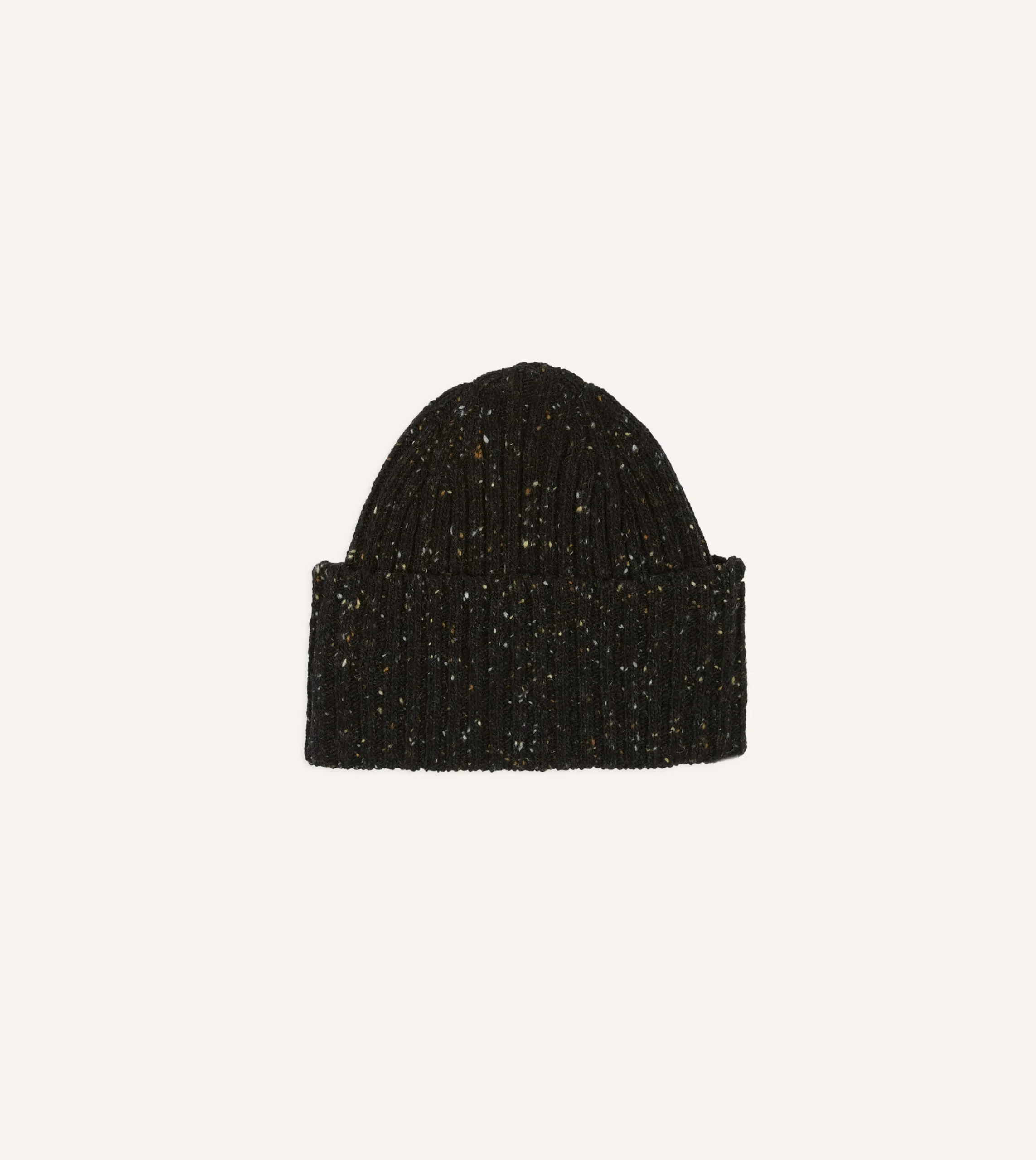 Drake’s Donegal Ribbed Merino Knit Cap