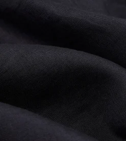 Drake’s Linen Spread Collar Shirt