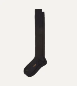 Drake’s Wool Over-the-Calf Socks