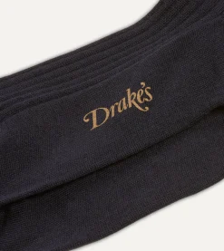 Drake’s Wool Over-the-Calf Socks
